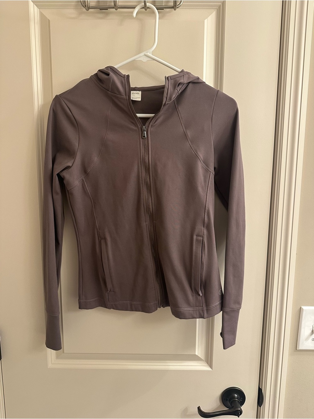 Hollister Gilly Hicks Active Recharge Zip-Up Hoodie | NWOT | Dark Mauve | Size M